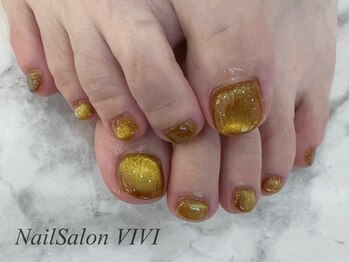 過去マグネットネイルデザイン