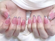 シーアンドビーネイル(C&B Nail)/ガラスフレンチ