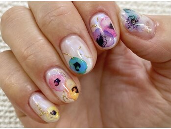 アリイネイルズ(ALII Nails)/パンジーネイル