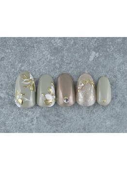 手描きアートが得意なサロン