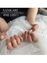サンカリネイル バイ ヴァラ イオンモール新居浜店(sankari nail by VALLA)/韓国発VALLANAILフラワーネイル