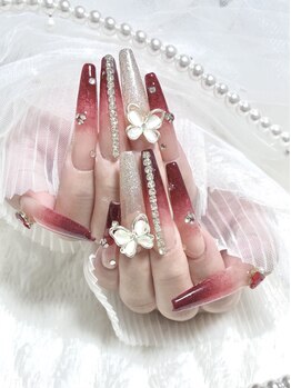 ミニョン(Minyon)の写真/イベントに最適!アート込み最短120分◎貴女の理想の指先に☆豊富なパーツ・カラーをご用意しております♪