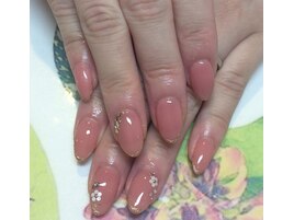 ～上品細フレンチネイル～