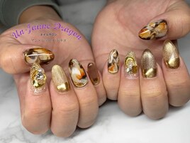 【自爪ネイル】ニュアンスネイル