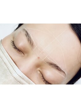 アイブロウメニューがあるサロン