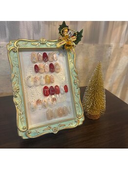 クリスマスネイル