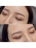 黄金比美眉デザインコース（眉ワックス＋額ワックス＋メイク仕上げ）¥5500