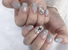 モナートドゥ(Monartdeux)/埋め尽くしキラキラネイル