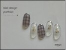 チェックネイル