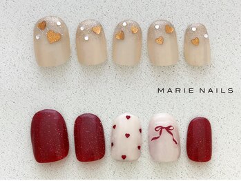 マリーネイルズ ららぽーと磐田店(MARIE NAILS)の写真/★初回オフ無料¥7700！派手に出来ないOLさんや主婦の方、初めての方にもオススメ♪１week保証付き！