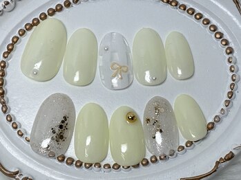 ジェムネイル(gem nail)の写真/学生さんやはじめての方限定★4000円以下の特別価格で指先を彩るネイル体験を♪
