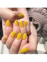 アース コアフュールボーテ 佐久平店(EARTH coiffure beaute)/ビタミンカラーネイル　8200円