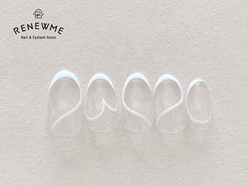 レニューム 1号店(RENEWME)/Hand☆ハートフレンチネイル