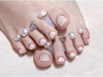 オレオサロン 池袋(oreo salon)/フット ワンカラー /池袋