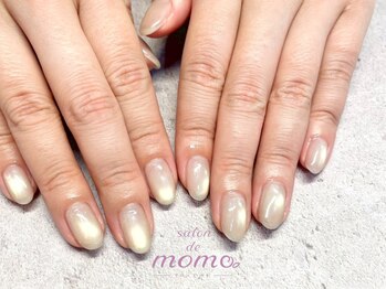 サロン ド モモ(salon de momo)/上嶋担当　マグネットネイル