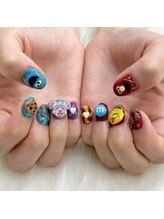 プリュム(Plume)/3D/推しネイル/キャラクター