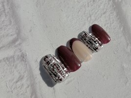 ◇ツイードネイル◇