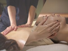 茶の実オイルを使用全身オールハンドトリートメントで潤います