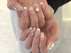 フレンチネイル　パラジェル