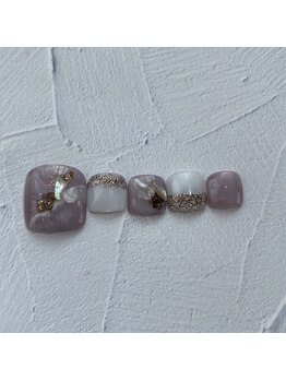 甘めニュアンスパープル