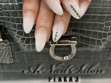 エーネイルサロン プラーカ本店(A-Nail Salon)/ホワイトグラデーション