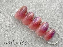 ネイルニコ(nail nico)/マグネットグラデーション