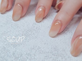 マーブル 大人可愛 根元ライン