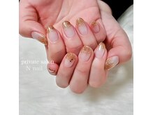 エヌネイル(N nail)の雰囲気（人気のラメグラで華やかに♪）