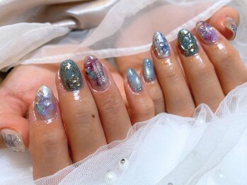 《押し花nail》