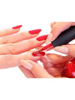 マニキュアメニューのあるサロン