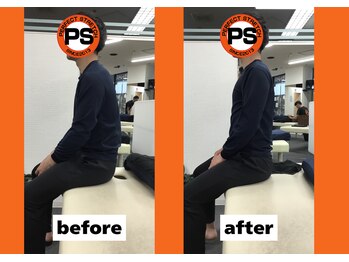 パーフェクトストレッチ 大阪船場店/ストレッチ腰痛/50代男性