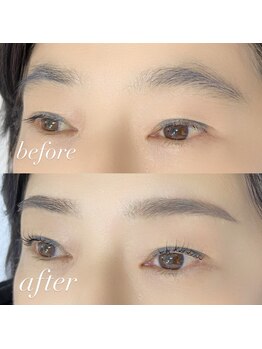 キレイファクトリー/まつ毛パーマ+眉毛スタイリング