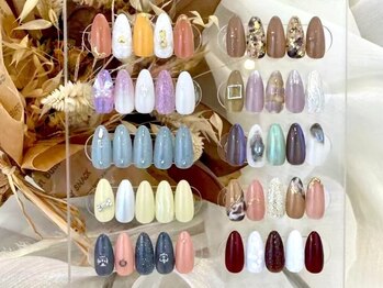 リングケー(Ling K)の写真/お一人お一人に合わせたカラーやデザインをご提案☆シンプルなワンカラーからアートまで幅広く対応します◎