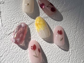 ルルア(Lulua)の写真/季節感×華やかさを両立！イベントにぴったりのデザイン多数◎平日限定でハンド＆フットの同時施術も！