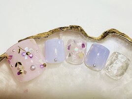 ちっちゃなシェルフラワー