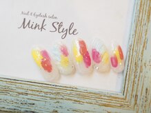 ミンクスタイル 恵比寿店(Mink Style)/塗りかけサマーネイル