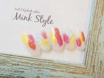 ミンクスタイル 恵比寿店(Mink Style)/塗りかけサマーネイル