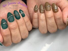 【自爪ネイル】マットネイル