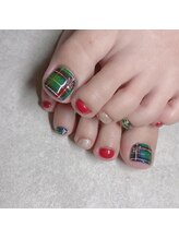 ラドール(La Dhole)/チェックネイル