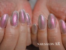 ネイルサロンアンドスクール エーアール(AR)/極うるマグネットネイル♪