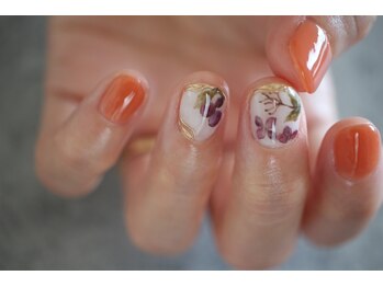 ネイル アトリエ コモード(nail atelier Comodo)/ペイント[プラム]