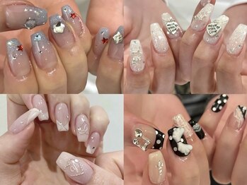 デイシー ネイルアンドアイラッシュ 新宿(deicy)の写真/自分らしさ、もっと自由に！フォルムもカラーも、トレンドも妥協しない★理想の“私スタイル”を叶えよう★