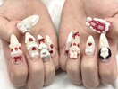キャラクター3dネイル