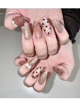ミミネイル 野芥店(Mimi Nail)/キラキラ&ドット