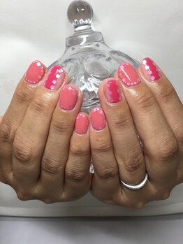 レインボートライブドゥネイル(rainbow tribe deux NAIL)/ピンクネイル