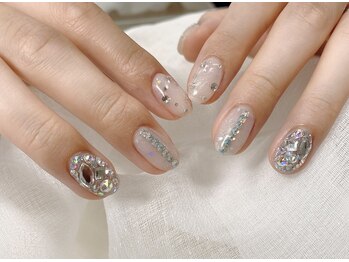 08ネイル(08 nail&school)/キラキラネイル☆