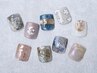 【２回目以降】フット　*アート1～3本*シンプルコース　12100円