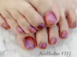 過去マグネットネイルデザイン