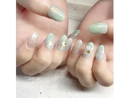 ミントグリーンニュアンス