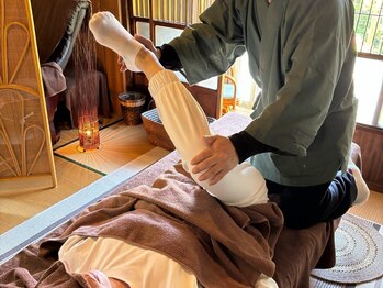 たにあん/揉みと合わせてストレッチ